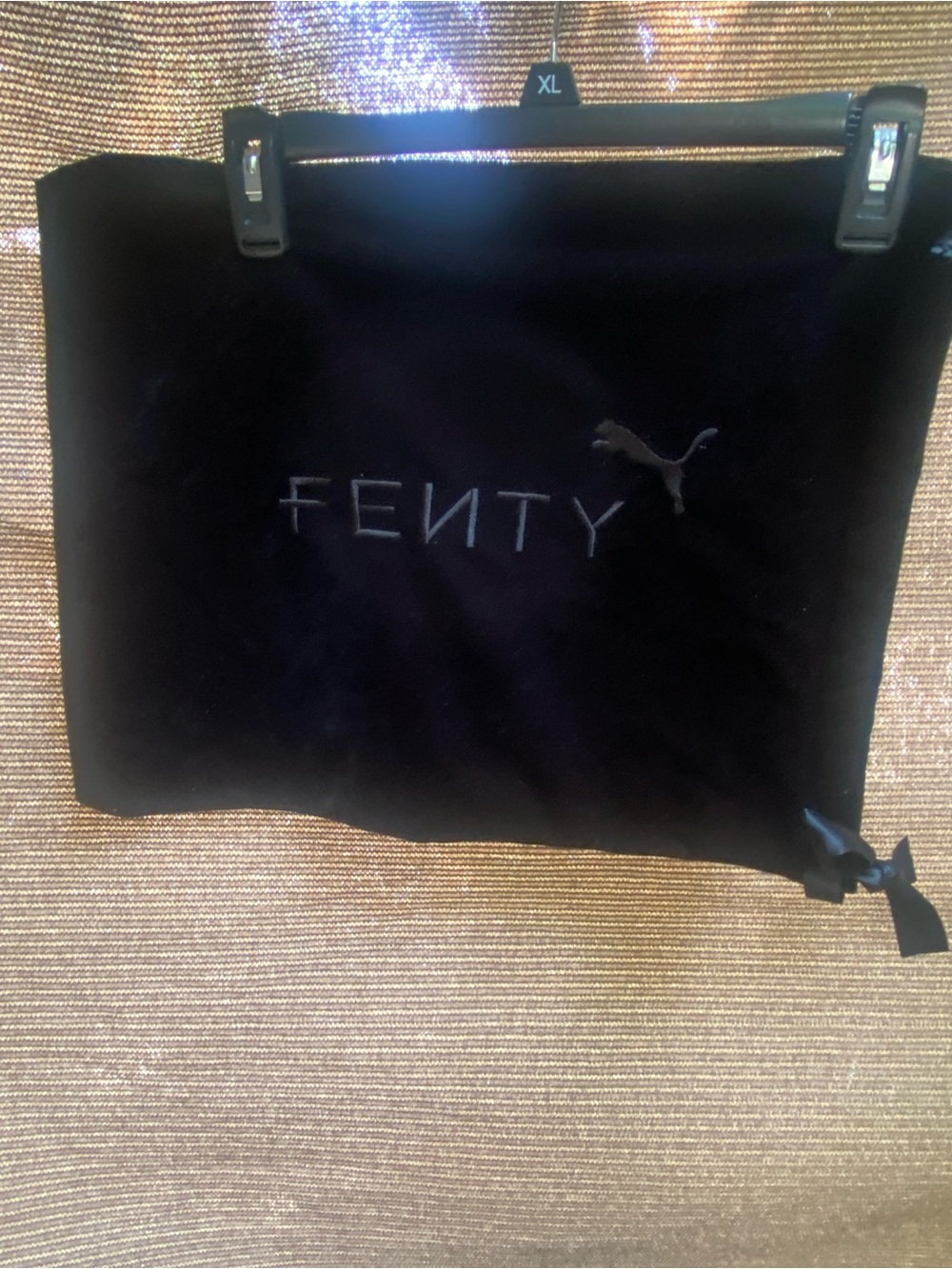 Fenty By Rhianna Velour Draw string Dust Bag